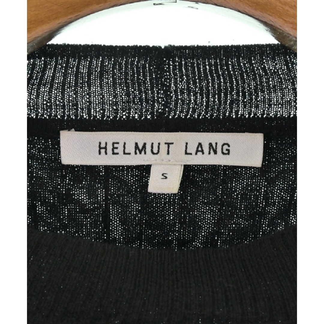 HELMUT LANG(ヘルムートラング)のHELMUT LANG ヘルムートラング ニット・セーター S 黒 【古着】【中古】 レディースのトップス(ニット/セーター)の商品写真