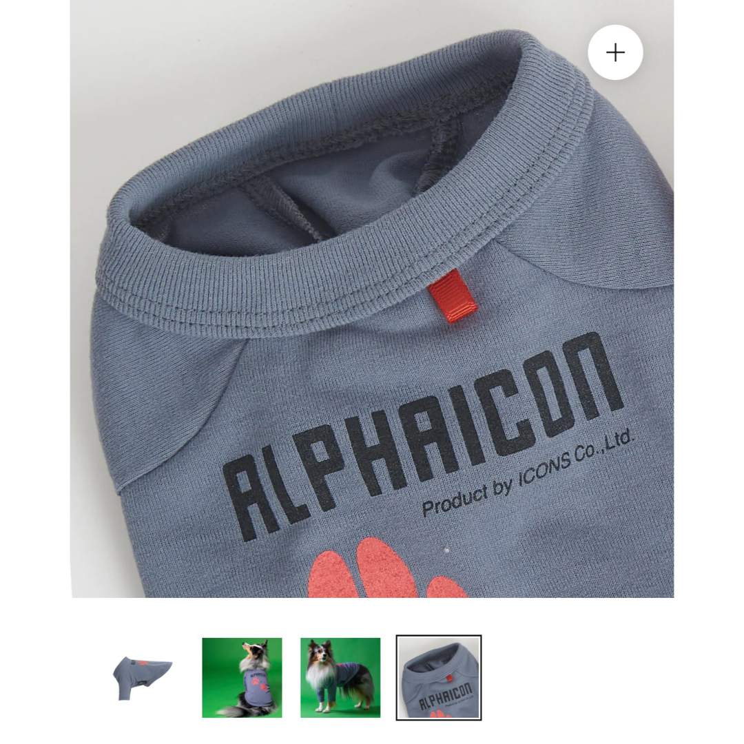 ALPHAICON(アルファアイコン)のアルファアイコン　ドライニットティー　ML その他のペット用品(犬)の商品写真