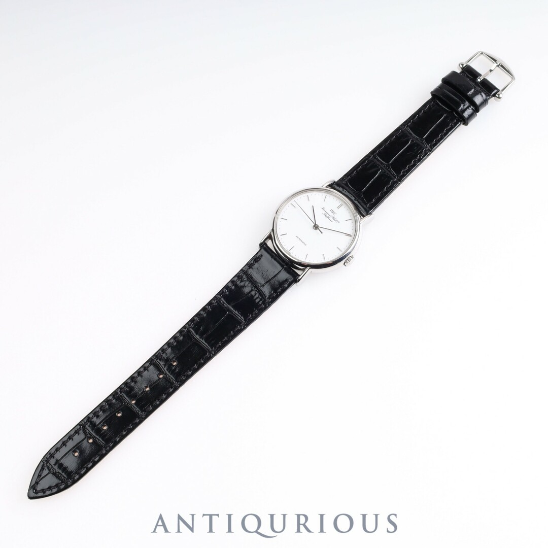 IWC(インターナショナルウォッチカンパニー)のIWC アイダブリュシー PORTOFINO ポートフィノ IW351403 自動巻き SS 革 ホワイト文字盤 メンズの時計(腕時計(アナログ))の商品写真