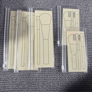 ムジルシリョウヒン(MUJI (無印良品))の→新品〒無印良品 EVAクリアケース 大3つ、中2つ(日用品/生活雑貨)