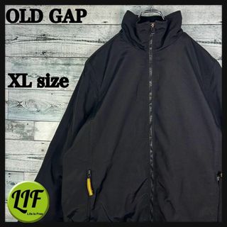 ギャップ(GAP)のオールドギャップ 90s 内フリース ブルゾンジャケット ブラック XL(ブルゾン)