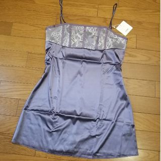 シュットインティメイツ(Chut! INTIMATES)のシュット　ランジェリー　キャミソール　サテン　ブルー　レース　ベビードール(その他)