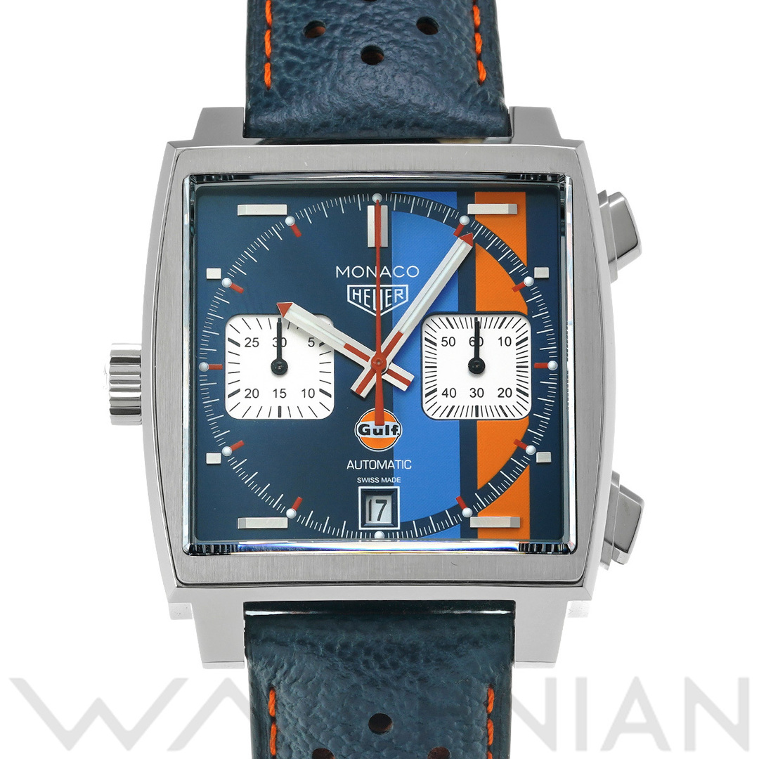 TAG Heuer(タグホイヤー)の中古 タグ ホイヤー TAG HEUER CAW211R.FC6401 ブルー /シルバー メンズ 腕時計 メンズの時計(腕時計(アナログ))の商品写真