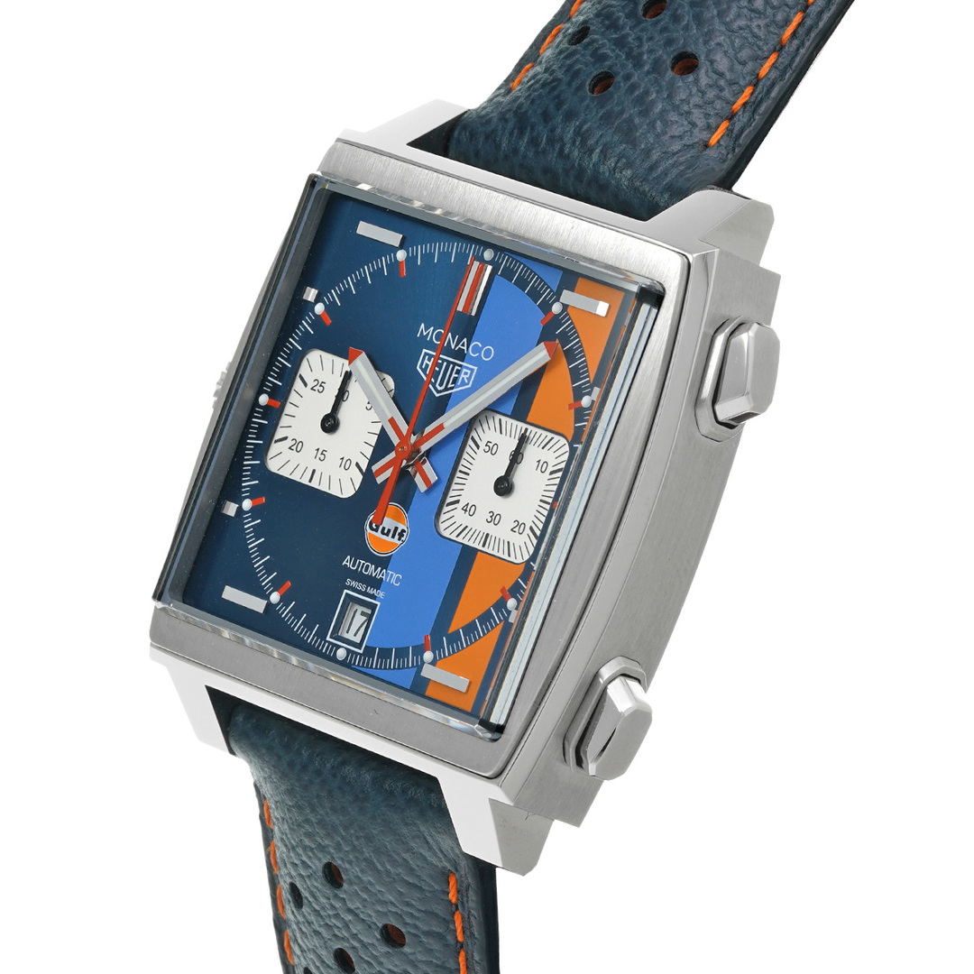 TAG Heuer(タグホイヤー)の中古 タグ ホイヤー TAG HEUER CAW211R.FC6401 ブルー /シルバー メンズ 腕時計 メンズの時計(腕時計(アナログ))の商品写真