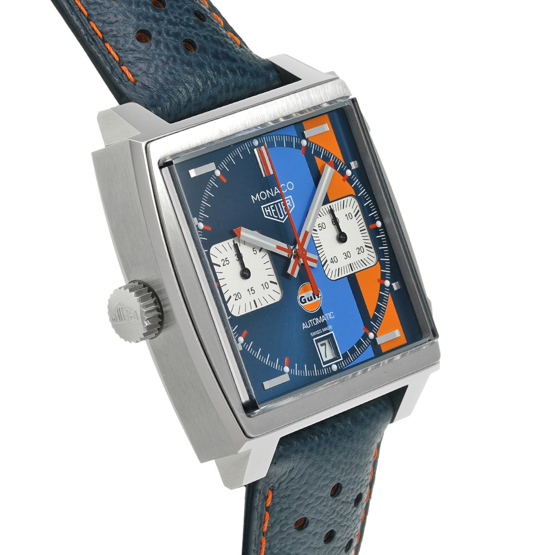 TAG Heuer(タグホイヤー)の中古 タグ ホイヤー TAG HEUER CAW211R.FC6401 ブルー /シルバー メンズ 腕時計 メンズの時計(腕時計(アナログ))の商品写真