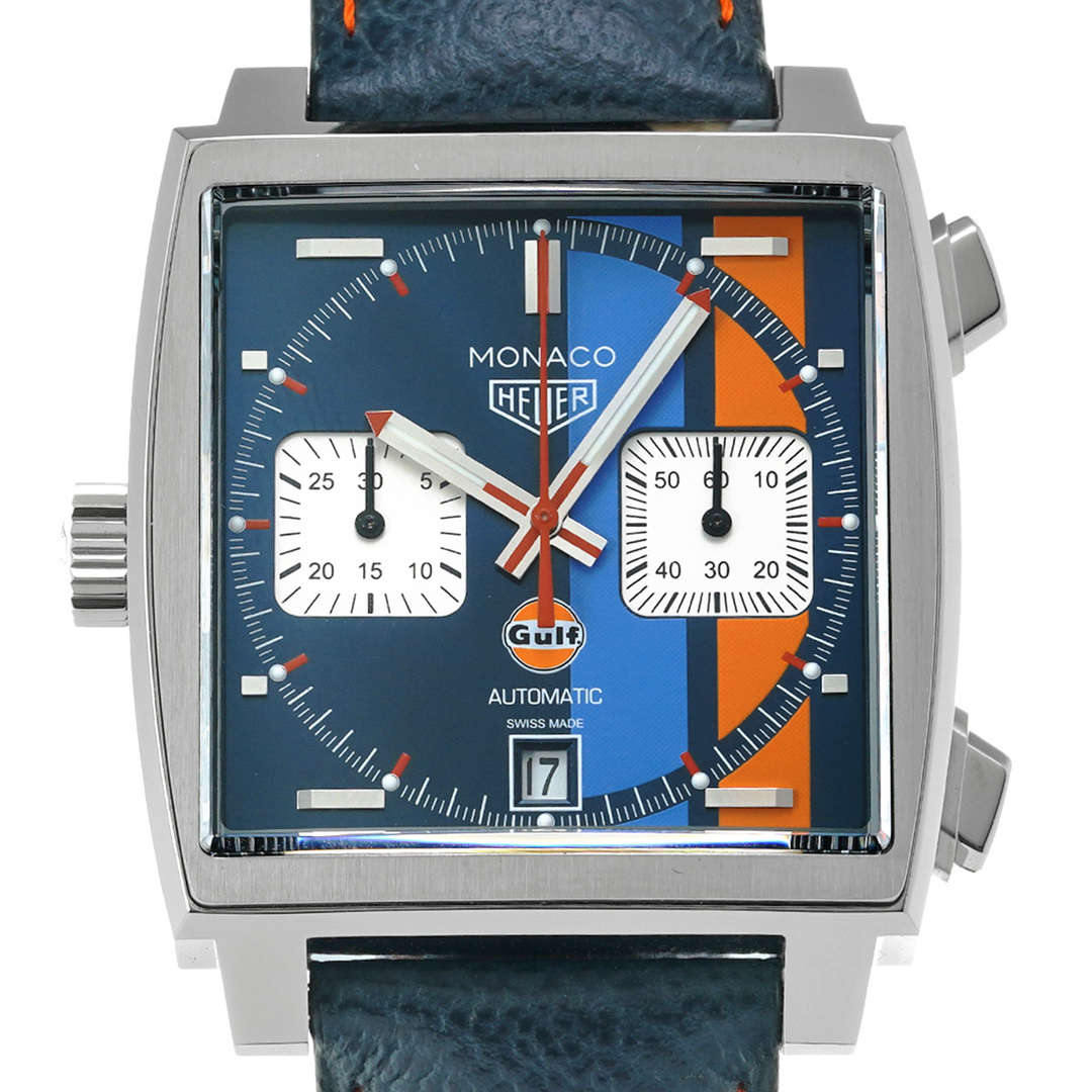 TAG Heuer(タグホイヤー)の中古 タグ ホイヤー TAG HEUER CAW211R.FC6401 ブルー /シルバー メンズ 腕時計 メンズの時計(腕時計(アナログ))の商品写真