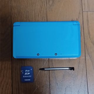 ニンテンドー3DS(ニンテンドー3DS)のニンテンドー3DS ライトブルー 中古(携帯用ゲーム機本体)