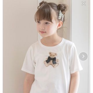 キャサリンコテージ(Catherine Cottage)の新品　キャサリンコテージ　テディベアTシャツ　130 120㎝(Tシャツ/カットソー)