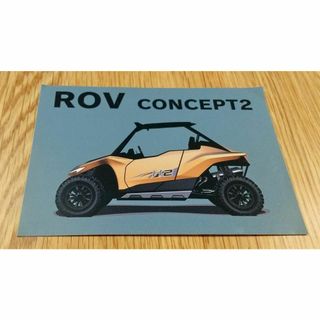 ROV CONCEPT 2 ステッカー(車外アクセサリ)