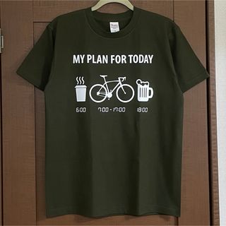 Tシャツ Mサイズ メンズ レディース 自転車 ロードバイク ティシャツ(Tシャツ/カットソー(半袖/袖なし))