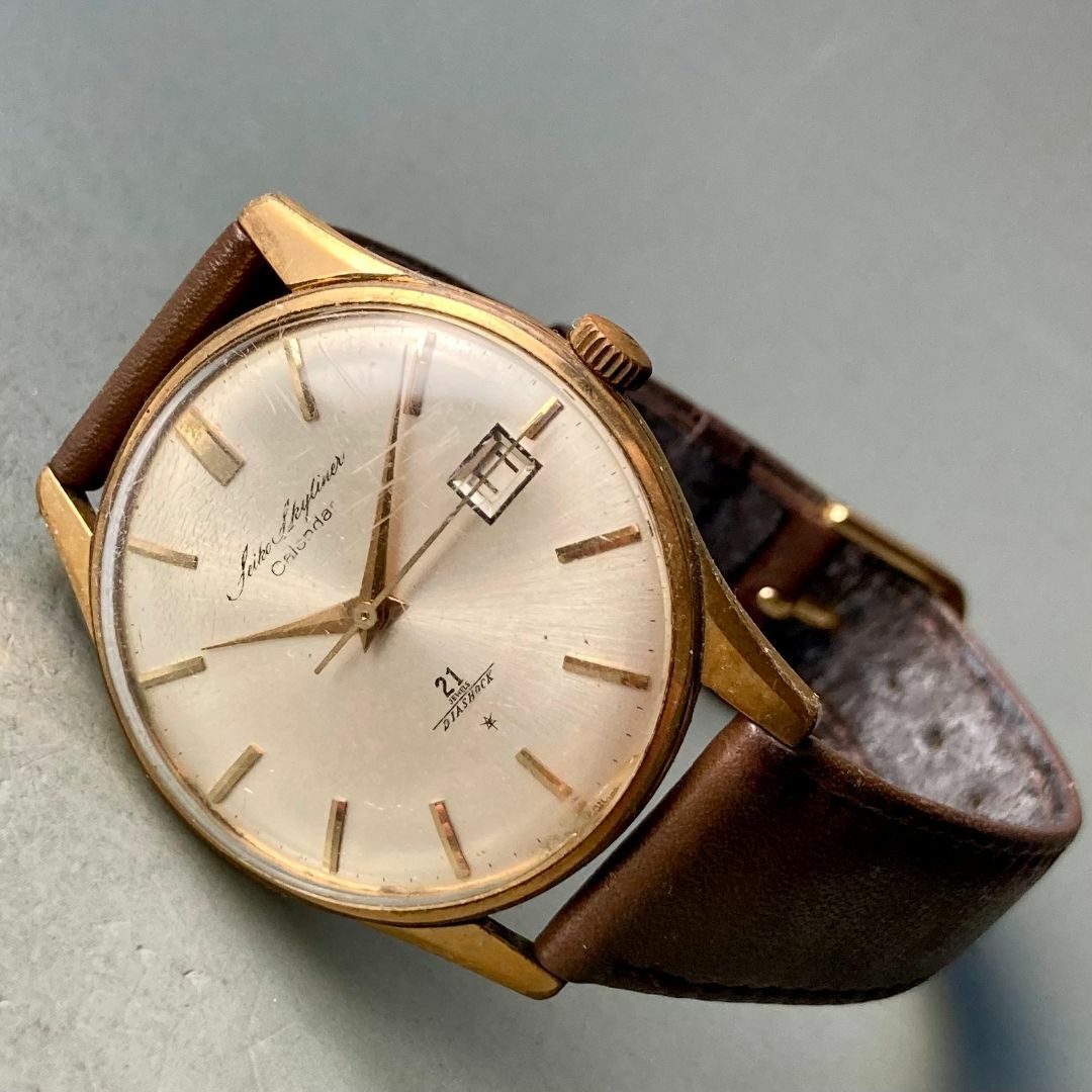 SEIKO(セイコー)の【動作品】セイコー スカイライナー アンティーク 腕時計 1963年 手巻き メンズの時計(腕時計(アナログ))の商品写真