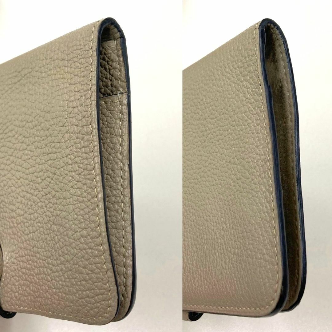 美品☆ エルメス ドゴンコンパクト トリヨンクレマンス 美品☆ エルメス ドゴンコンパクト トリヨンクレマンス