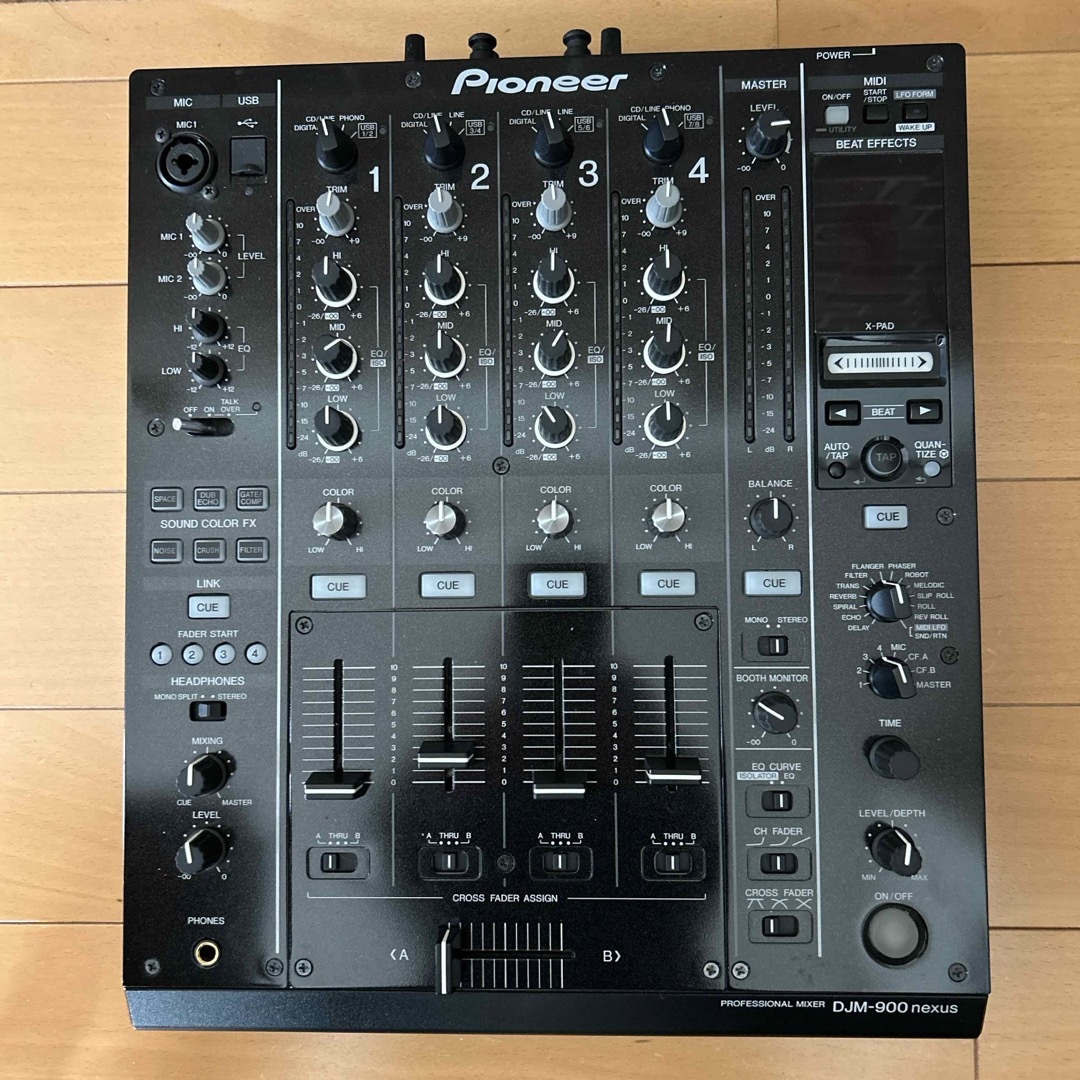 パイオニアcdj900nexus美品 楽器のDJ機器(DJミキサー)の商品写真