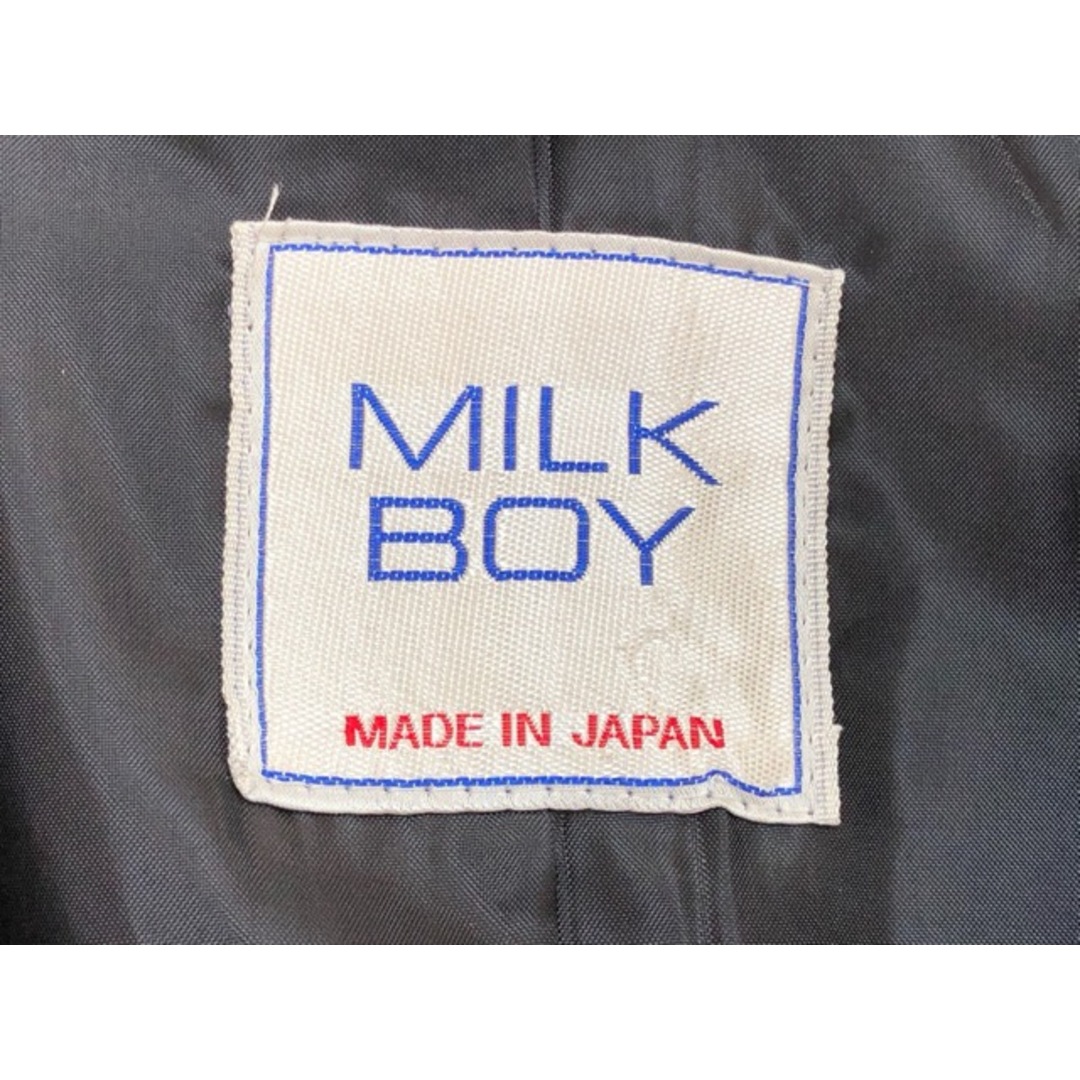 MILKBOY(ミルクボーイ)のMILK BOY（ミルクボーイ）20174110　ラインデザイン　Pコート　ピーコート【E2770-007】 メンズのジャケット/アウター(ピーコート)の商品写真