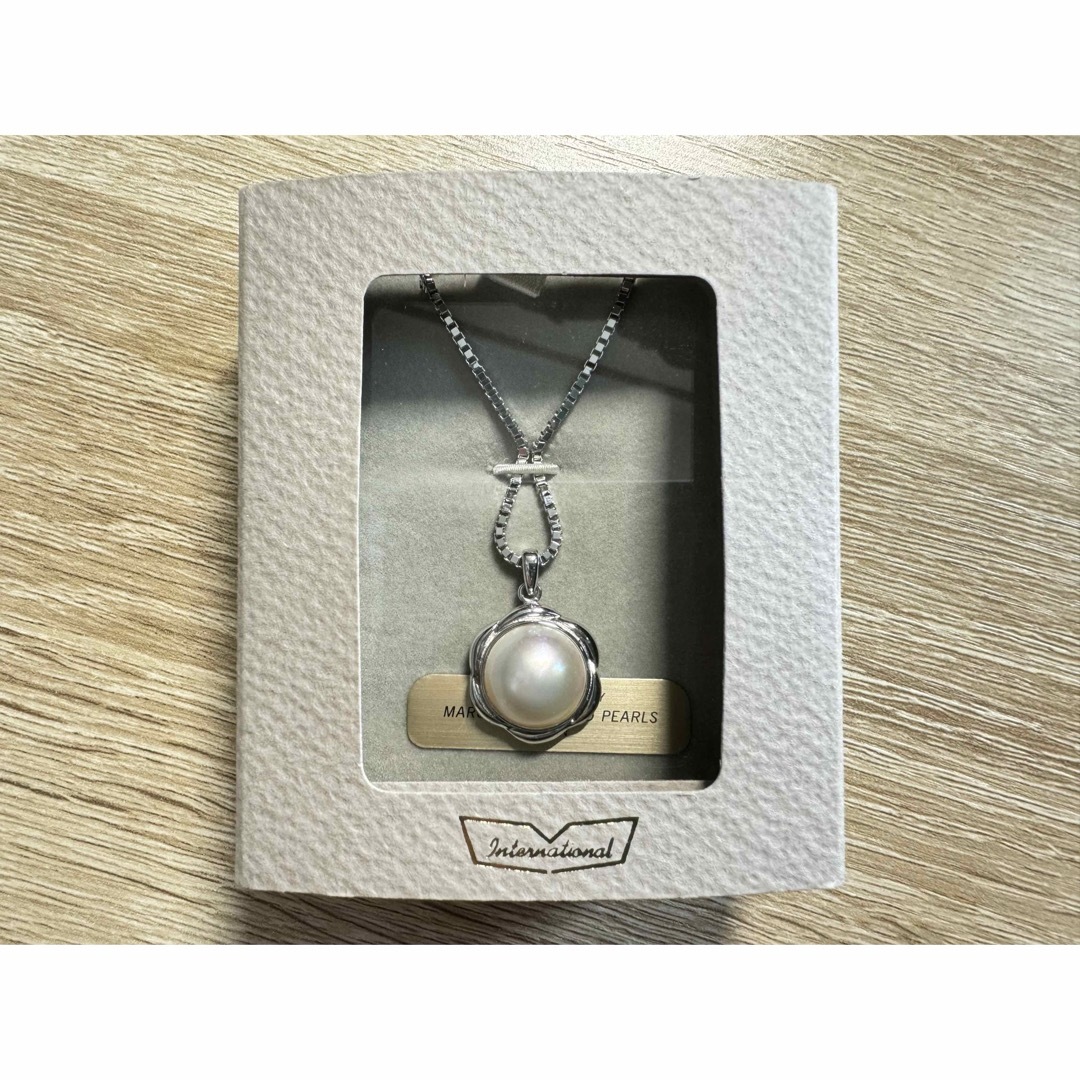 MARUWA CULTURED PEARLS 丸和 パールネックレス レディースのアクセサリー(ネックレス)の商品写真