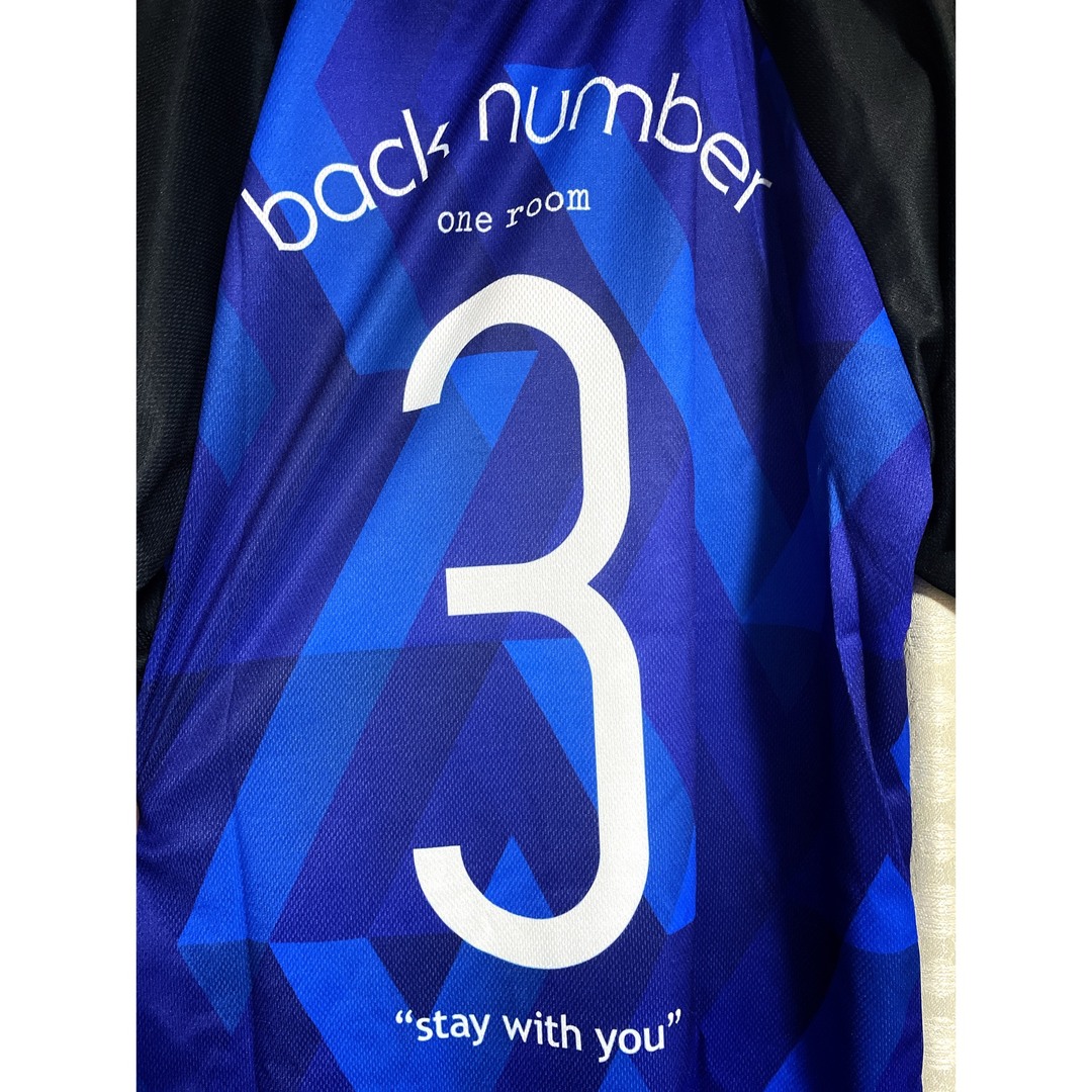 backnumber ファンクラブ限定サッカーTシャツ エンタメ/ホビーのタレントグッズ(ミュージシャン)の商品写真