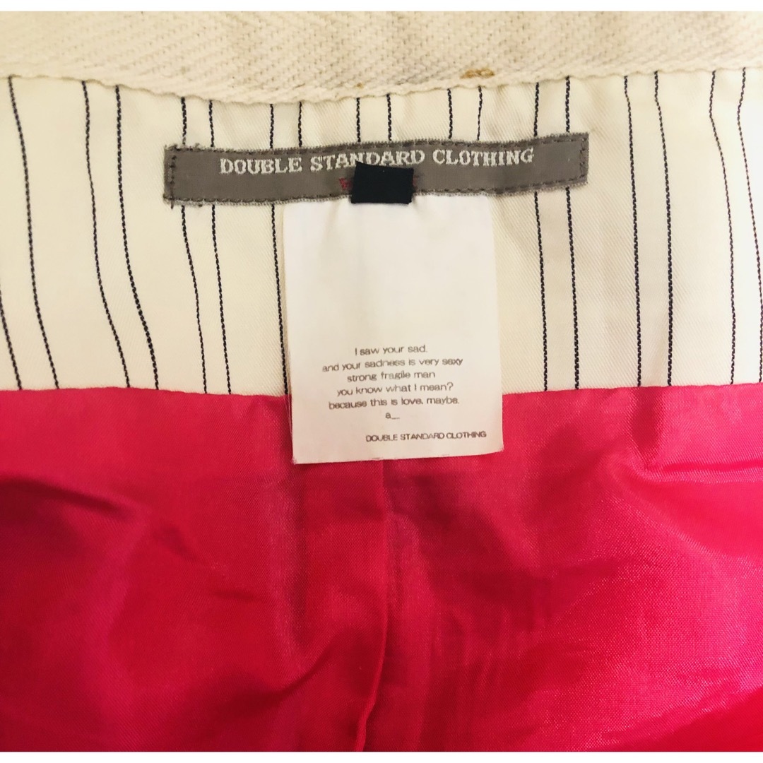 DOUBLE STANDARD CLOTHING(ダブルスタンダードクロージング)のダブルスタンダードクロージング ピンク スカート 訳あり サイズ38 レディースのスカート(ひざ丈スカート)の商品写真