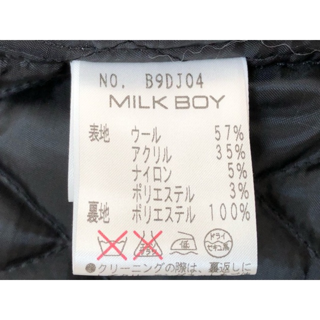 MILKBOY(ミルクボーイ)のMILK BOY（ミルクボーイ）B9DJ04　千鳥柄　ウール　ダブルジャケット【E2772-007】 メンズのジャケット/アウター(その他)の商品写真