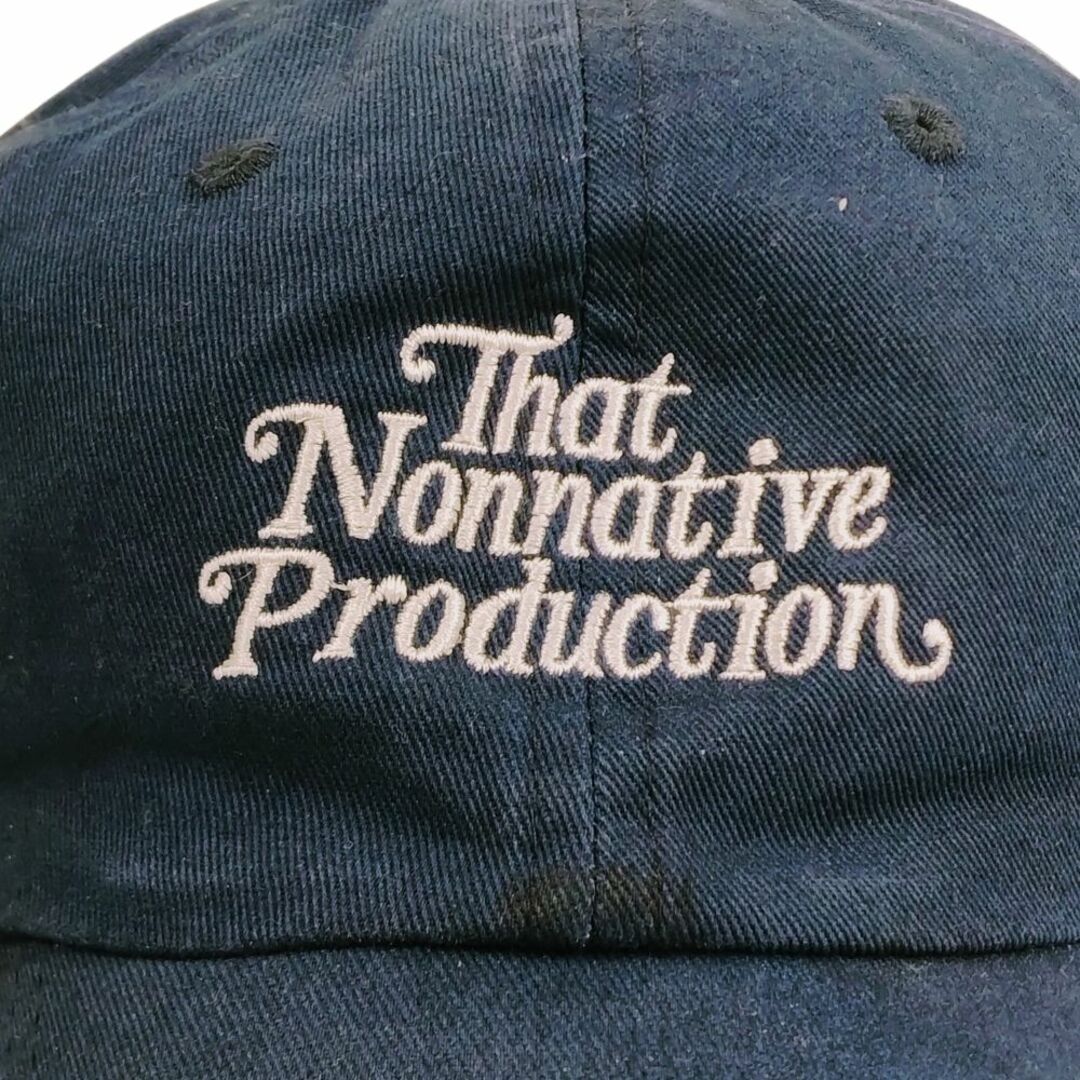 nonnative(ノンネイティブ)のNONNATIVE ノンネイティブ 品番NN-H3509 刺繍 コットンキャップ ネイビー 正規品 / B5091 メンズの帽子(キャップ)の商品写真