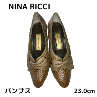 ニナリッチ(NINA RICCI)の最終値下げ NINARICCI ニナリッチ パンプス 中古品 美品 23.0cm(ハイヒール/パンプス)