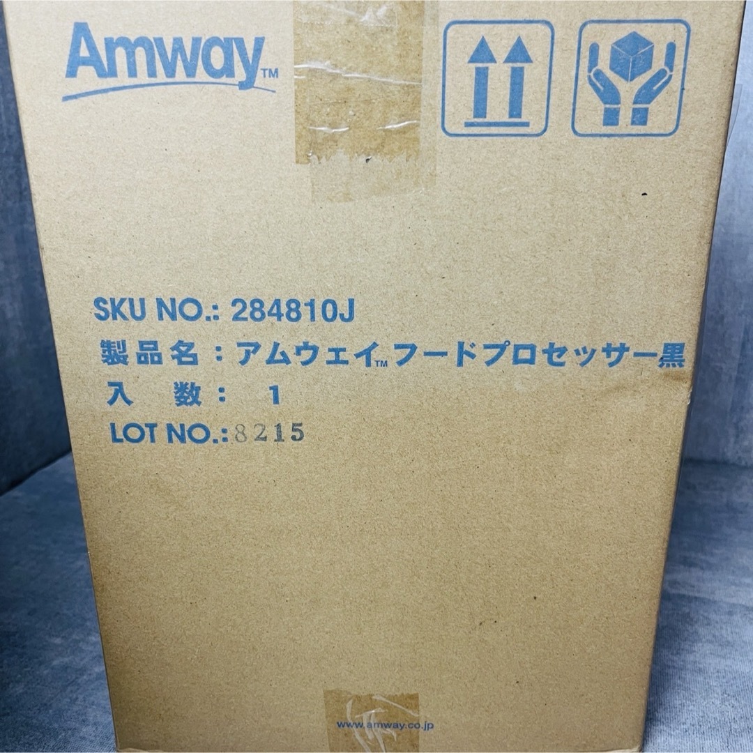 Amway(アムウェイ)のAmway アムウェイ フードプロセッサー 限定黒 284810J 6点セット スマホ/家電/カメラの調理家電(フードプロセッサー)の商品写真