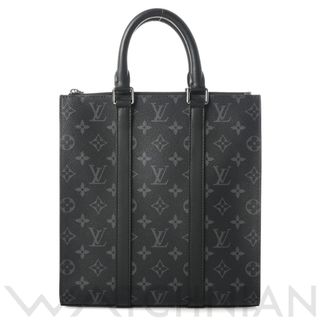 LOUIS VUITTON - 中古 ルイ ヴィトン LOUIS VUITTON M46456 RFIDタグ(ICチップ) メンズ トートバッグ モノグラムエクリプス 黒/グレー モノグラム・エクリプス・キャンバス