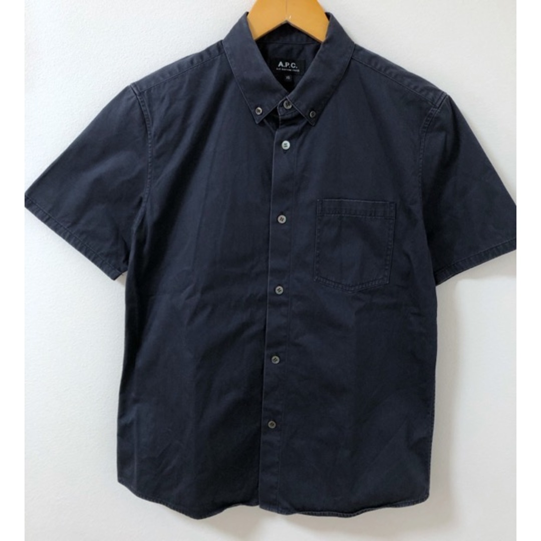 A.P.C(アーペーセー)のA.P.C.（アーペーセー）ボタンダウン　半袖シャツ【E2776-007】 メンズのトップス(シャツ)の商品写真