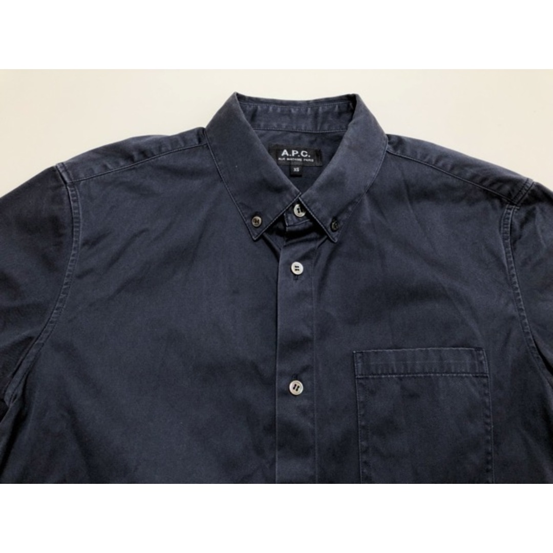 A.P.C(アーペーセー)のA.P.C.（アーペーセー）ボタンダウン　半袖シャツ【E2776-007】 メンズのトップス(シャツ)の商品写真