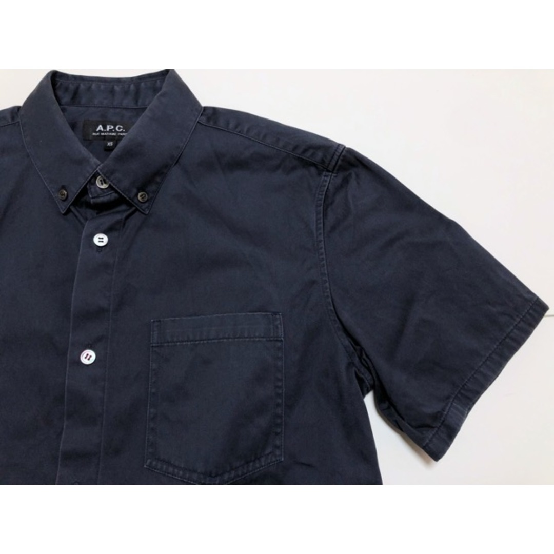 A.P.C(アーペーセー)のA.P.C.（アーペーセー）ボタンダウン　半袖シャツ【E2776-007】 メンズのトップス(シャツ)の商品写真