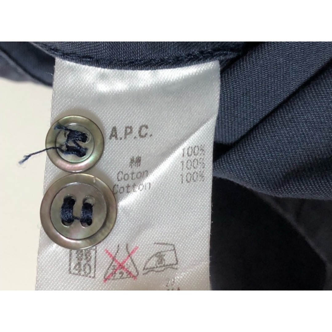 A.P.C(アーペーセー)のA.P.C.（アーペーセー）ボタンダウン　半袖シャツ【E2776-007】 メンズのトップス(シャツ)の商品写真