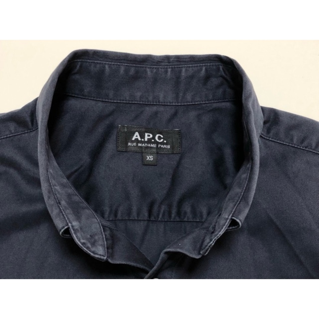 A.P.C(アーペーセー)のA.P.C.（アーペーセー）ボタンダウン　半袖シャツ【E2776-007】 メンズのトップス(シャツ)の商品写真