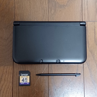 ニンテンドー3DS(ニンテンドー3DS)のニンテンドー3DS LL ブラック 中古(携帯用ゲーム機本体)