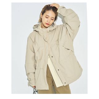 スピックアンドスパン(Spick & Span)のWILD THINGS*Spick & Span  別注JACKET Lベージュ(マウンテンパーカー)