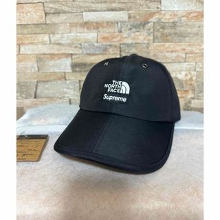 Supreme - 最新シュプリーム×ノースフェイス　キャップ　黒　極美品