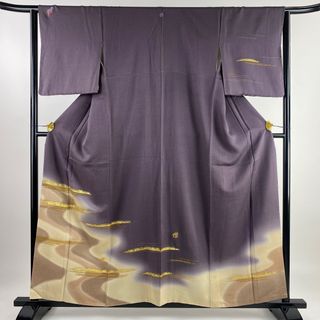 訪問着 身丈158.5cm 裄丈64.5cm 正絹 名品 【中古】(着物)