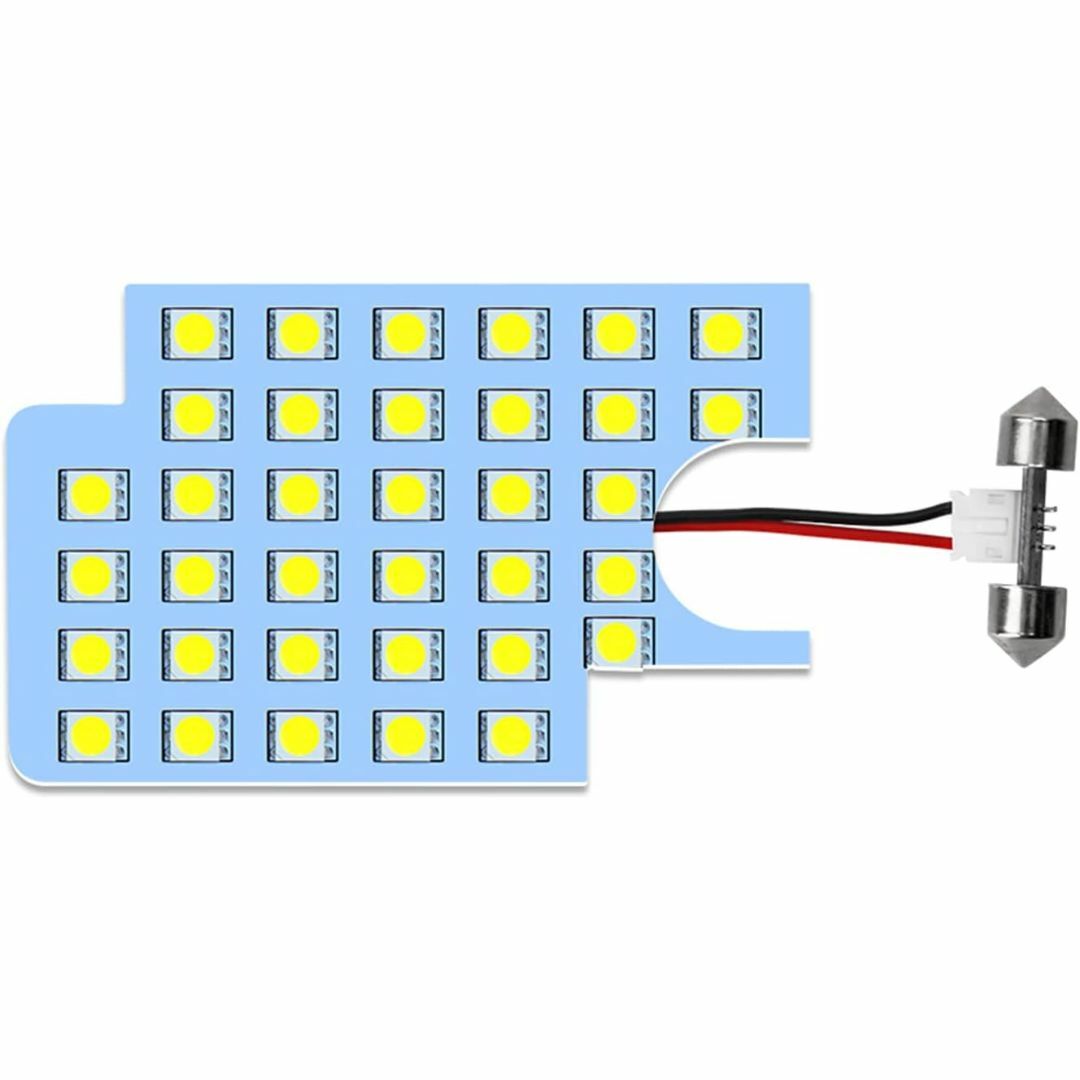 ハイエース 200系 DX LED ルームランプ ホワイト 1点 自動車/バイクの自動車(汎用パーツ)の商品写真