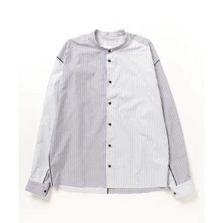 Jieda - 【VOAAOV】SoftSeamerMulchStandCollarShirt