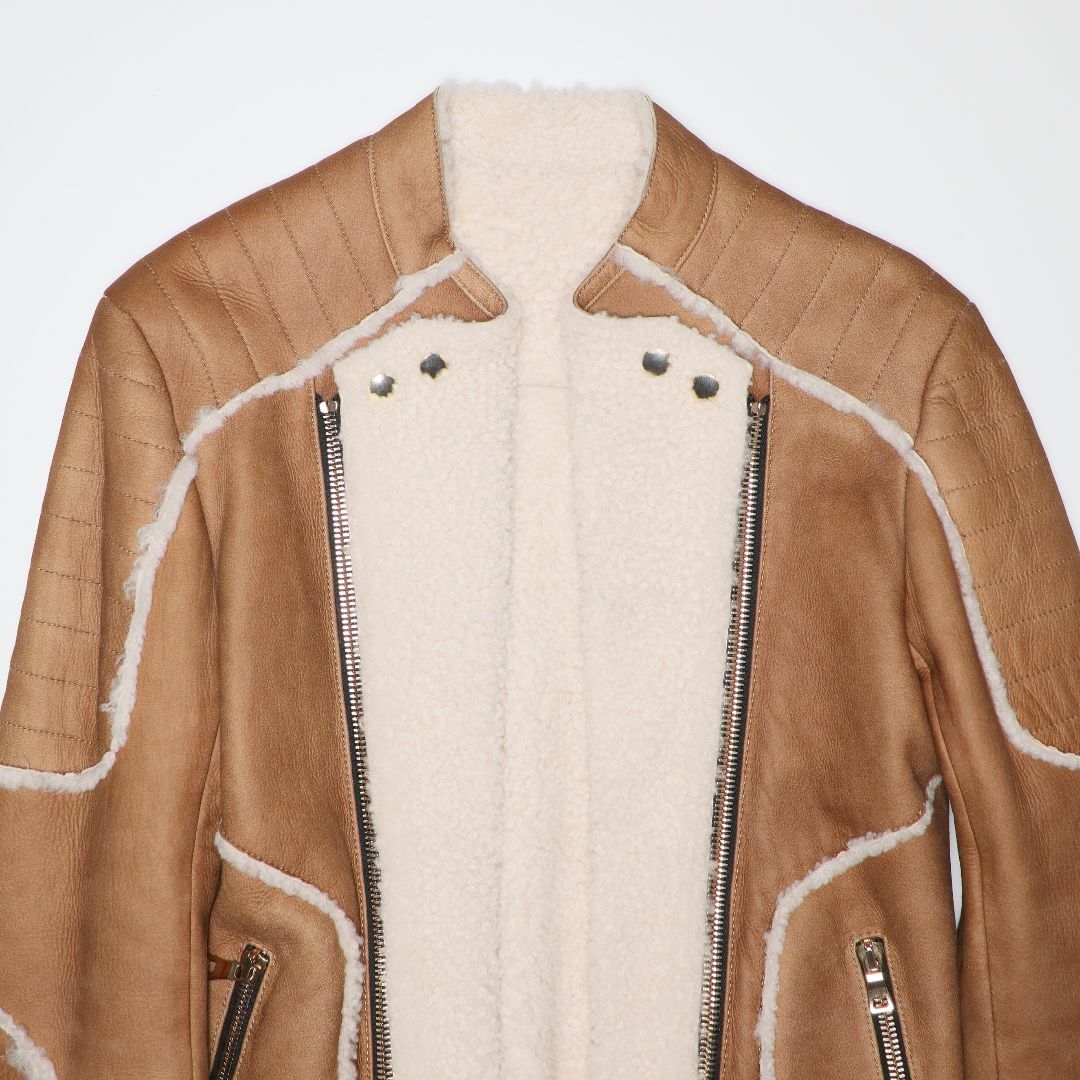BALMAIN - バルマンオム 16AW 国内正規品 ムートンライダース 44 BALMAIN - バルマンオム 16AW 国内正規品 ムートンライダース 44