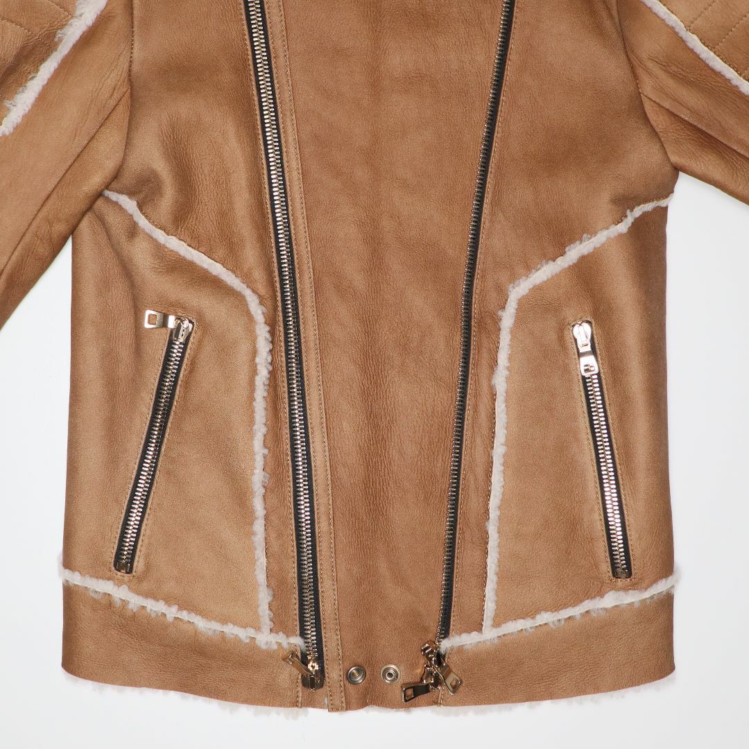 BALMAIN - バルマンオム 16AW 国内正規品 ムートンライダース 44 BALMAIN - バルマンオム 16AW 国内正規品 ムートンライダース 44