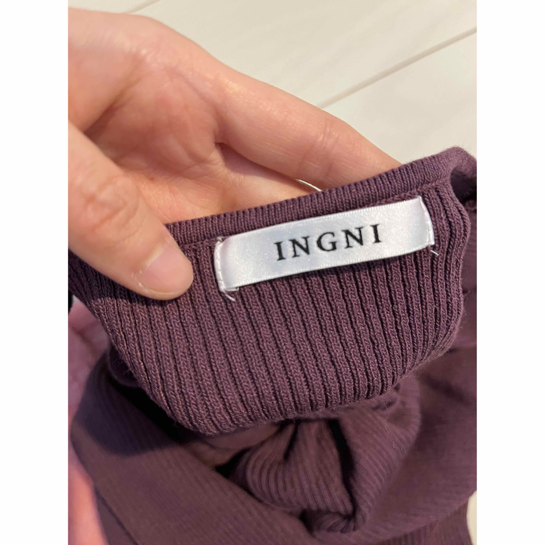 INGNI(イング)のingni フォーマルにも　タンクトップ レディースのトップス(タンクトップ)の商品写真