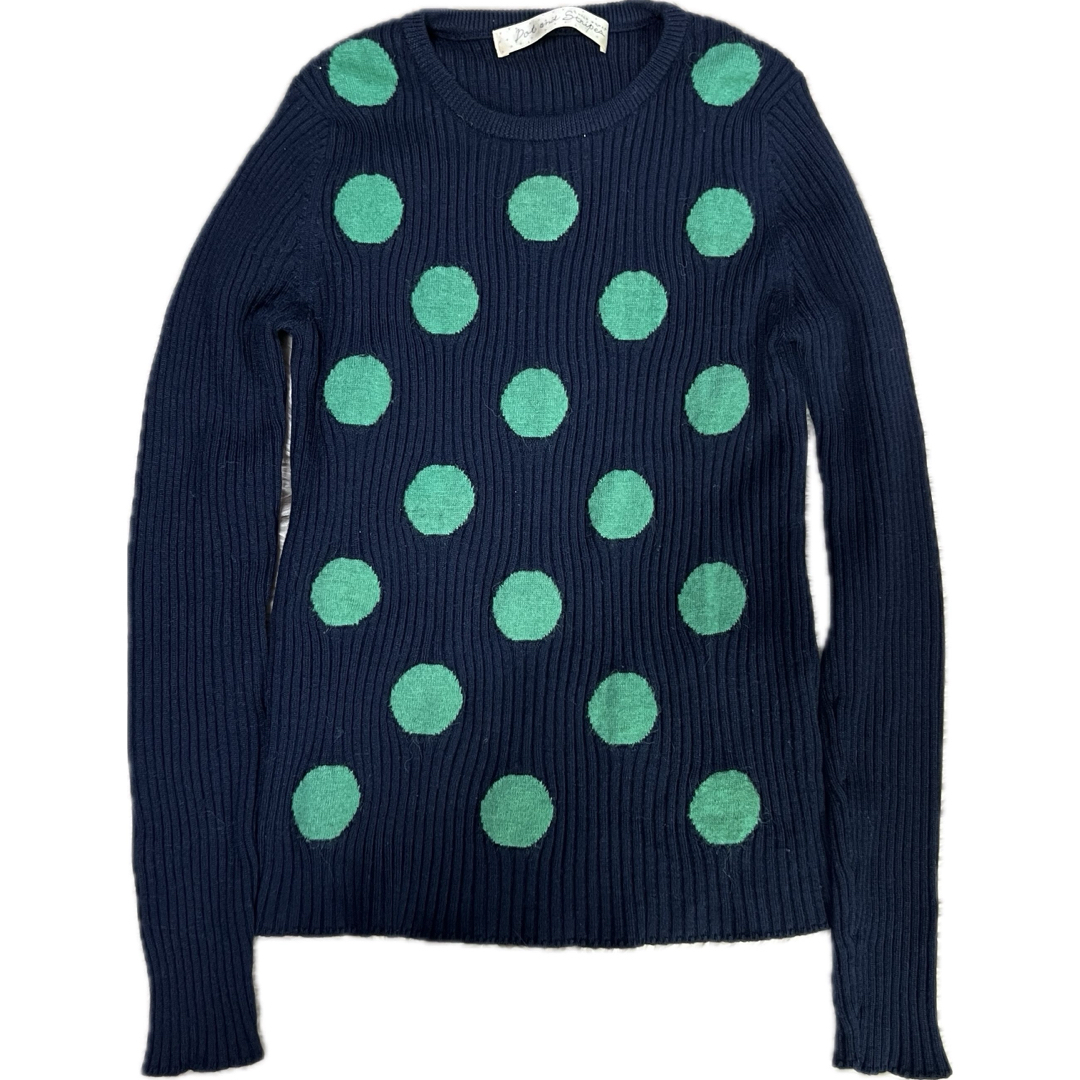 Dot&Stripes CHILDWOMAN(ドットアンドストライプスチャイルドウーマン)のDot&Stripes CHILD WOMAN / ドット柄 リブニット レディースのトップス(ニット/セーター)の商品写真