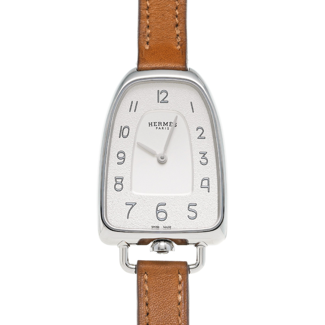 Hermes(エルメス)の中古 エルメス HERMES GA1.210 シルバー レディース 腕時計 レディースのファッション小物(腕時計)の商品写真