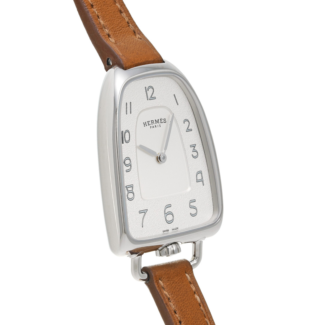 Hermes(エルメス)の中古 エルメス HERMES GA1.210 シルバー レディース 腕時計 レディースのファッション小物(腕時計)の商品写真