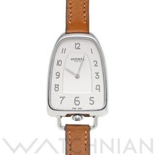 エルメス(Hermes)の中古 エルメス HERMES GA1.210 シルバー レディース 腕時計(腕時計)