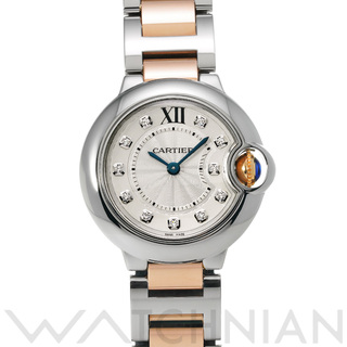 カルティエ(Cartier)の中古 カルティエ CARTIER WE902030 シルバー /ダイヤモンド レディース 腕時計(腕時計)