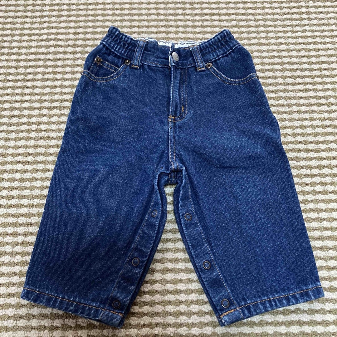 babyGAP(ベビーギャップ)のbaby gap デニムパンツ　80cm男の子 キッズ/ベビー/マタニティのベビー服(~85cm)(パンツ)の商品写真