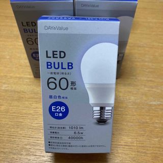 ニトリ(ニトリ)のニトリ　電球　LEDBULE E26口金　60形(蛍光灯/電球)