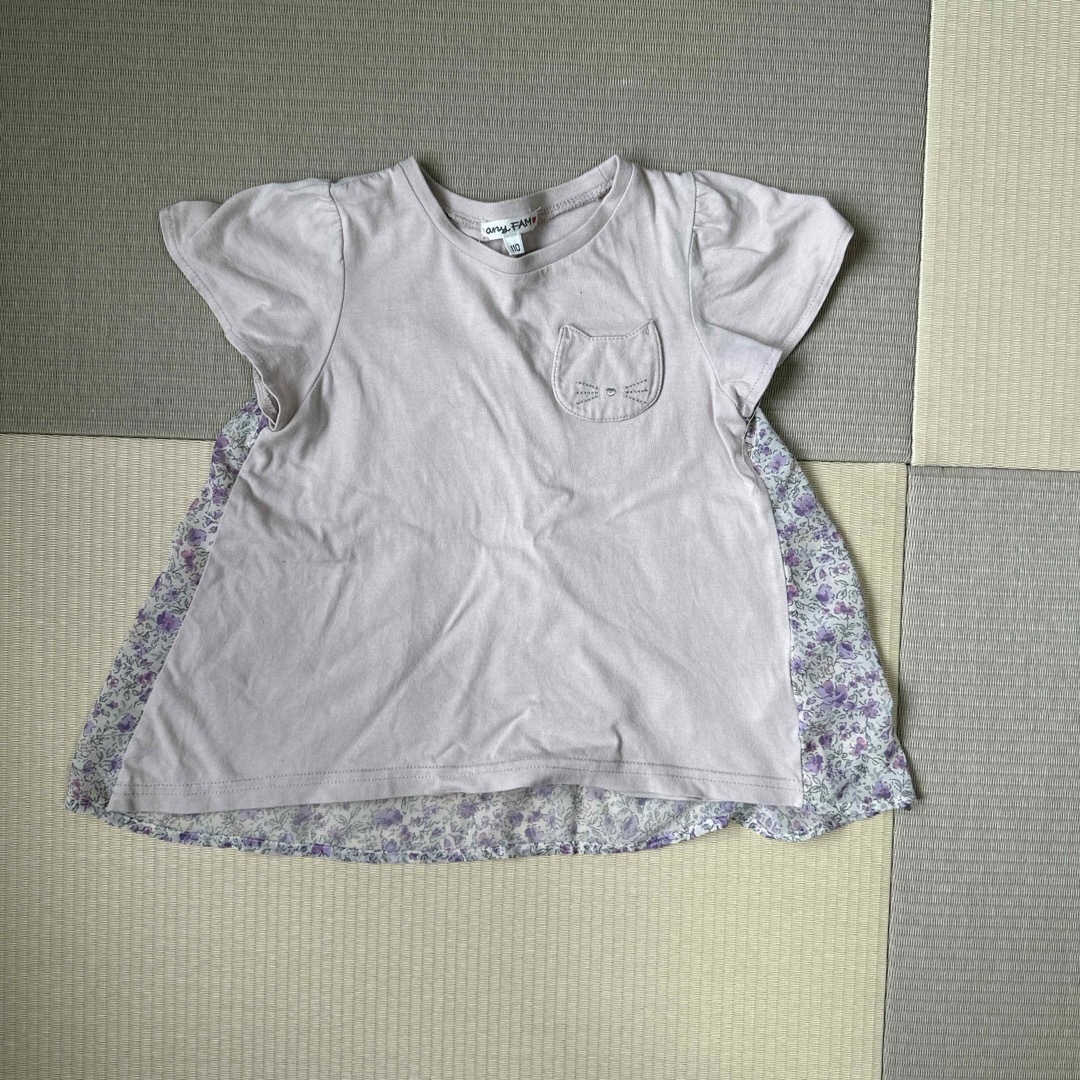 anyFAM(エニィファム)のany FAM 110 キッズ/ベビー/マタニティのキッズ服女の子用(90cm~)(Tシャツ/カットソー)の商品写真