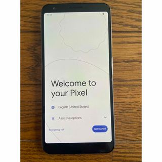 グーグル(Google)のGoogle Pixel 3a XL Clearly White 64GB (スマートフォン本体)