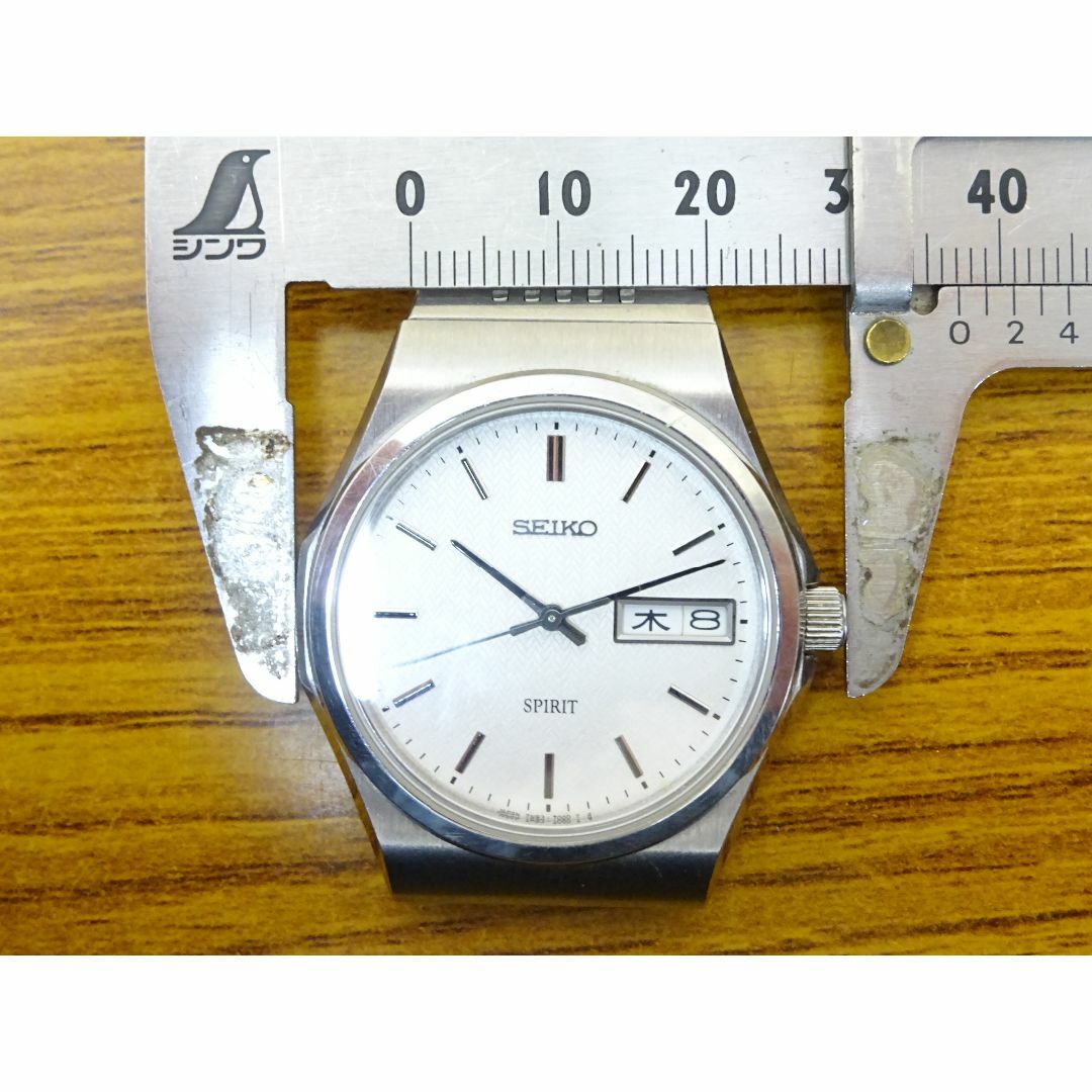 SEIKO(セイコー)のK博二132/ SEIKO スピリット 腕時計 クォーツ 稼働 デイデイト メンズの時計(腕時計(アナログ))の商品写真